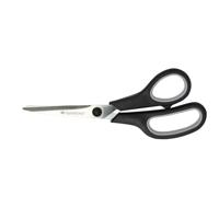 Schaar Quantore 190mm soft grip zwart | 12 stuks - thumbnail