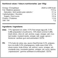 Oliehoorn truffelmayonaise (900ml) - thumbnail