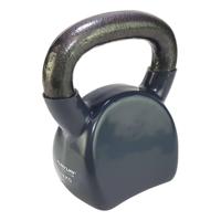 Tunturi Vinyl Kettlebell l 14KG l grijs - thumbnail