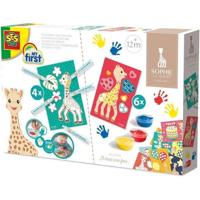 Tekeningen om te schilderen SES Creative Sophie la girafe - thumbnail