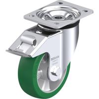 Blickle LK-ALST 150K-FI Zwenkwiel met rem Wieldiameter: 150 mm Draagvermogen (max.): 500 kg 1 stuk(s) - thumbnail