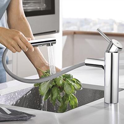 GROHE Concetto Keukenkraan - uittrekbare uitloop - 2 straalsoorten - chroom 30273001 - thumbnail