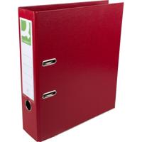 Q-CONNECT ordner, voor ft A4, volledig uit PP, rug van 8 cm, bordeaux - thumbnail