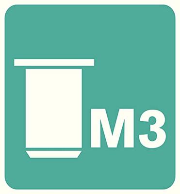 Rapid blindklinkmoer M3 (20st)
