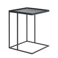 Ethnicraft Vierkante Bijzettafel 'Tray' Gelakt Hout, 39 x 39cm - thumbnail