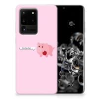 Samsung Galaxy S20 Ultra Telefoonhoesje met Naam Pig Mud - thumbnail
