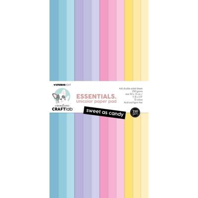 Creative Craftlab • essentials unicolor paper pad sweet as candy