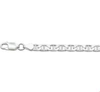 TFT Armband Zilver Anker 4,5 mm 20 cm - thumbnail