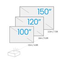 BenQ X500i Real 4K UHD HDR 4LED 2200 Lumen Short Throw Console gamingprojector | 4 ms reactietijd | Auto Game-modus | Xbox, PS5, Switch - thumbnail