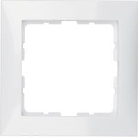 Berker S.1 1-voudig afdekraam wit glans 10118989 - thumbnail
