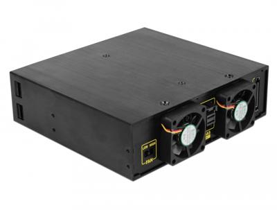 DeLOCK 5.25″ Mobile Rack for 4 x 2.5″ SATA / SAS HDD / SSD 12 Gb/s wisselframe