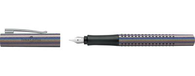Faber Castell fc-140842 vulpen faber-castell grip glam m zilver