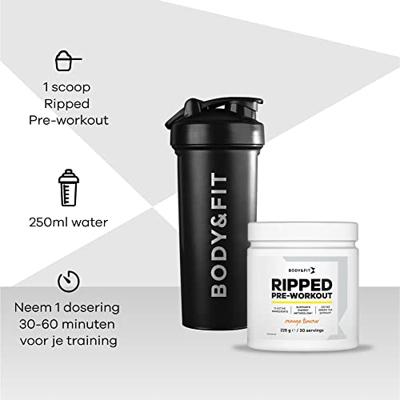 Ripped Pre-workout | Body & Fit | 225g