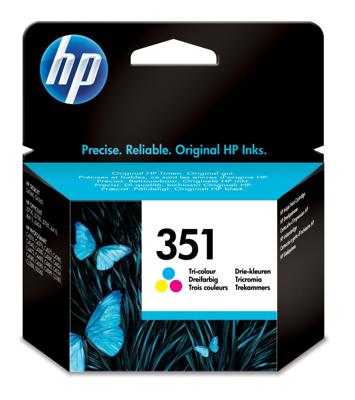 HP Inkt 351 Cyaan, Magenta, Geel