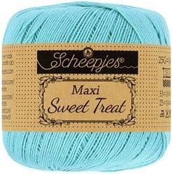 Scheepjes Maxi Sweet Treat - 397 Cyan - Haakgaren / Breigaren