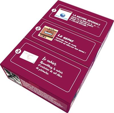 Detectivespel - Achterkant: Paars - 3 originele onderzoeken - Op zichzelf staand - As d'Or Initié 2025