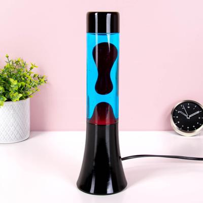 Mini lavalamp blauw en rood Mini lavalamp blauw en rood