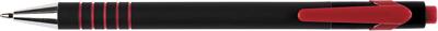 Q-CONNECT balpen Lambda, 0,5 mm, medium punt, rood