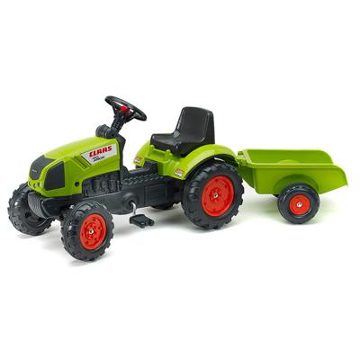Falk Claas Arion 410 Traptractor met Aanhanger 132x42x53 cm Groen/Zwart