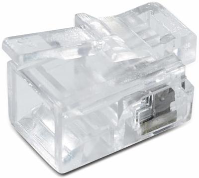 Quadrios RJ10 Modulaire stekkerset, aantal polen 4P4C - niet afgeschermd, 15 st. Stekker, recht 1906C161 15 stuk(s)