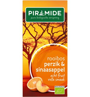 Piramide Thee Rooibos Perzik & Sinaasappel