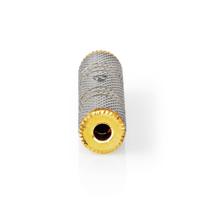 Stereo-Audioadapter | 3,5 mm Female | 3,5 mm Female | Verguld | Recht | Aluminium | Metaal/Goud | 1 st. | Cover Window Box - thumbnail