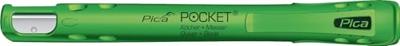 Pica Koker | voor lood-/markeerstift | met spitsmes | met 1 markeerstift Black & Wit | 1 stuk - 505/03 505/03