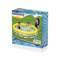 Opblaasbaar Kinderzwembad Bestway 168 x 38 cm - thumbnail