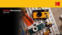 Kodak retro analoog fototoestel Ultra F9, 35 mm, geel - thumbnail