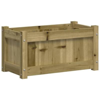 Plantenbak 60x31x31 cm gempregneerd grenenhout