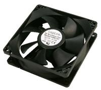 LogiLink FAN101 PC-ventilator Zwart (b x h x d) 80 x 80 x 25 mm - thumbnail