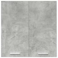 Keukenwandkast 60x31x60 cm spaanplaat betongrijs - thumbnail
