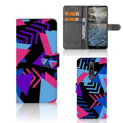 Nokia 2.4 | Book Case | Funky Triangle