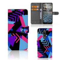 Nokia 2.4 | Book Case | Funky Triangle - thumbnail