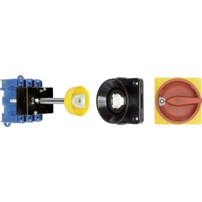 Kraus & Naimer KG80.T203/09.VE Lastscheidingsschakelaar Met deurkoppeling 80 A 1 x 90 ° Rood, Geel 1 stuk(s)