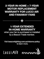 Beacon Plafondventilator witAtlanta Led Ø 142cm IP55 - 213182 - thumbnail