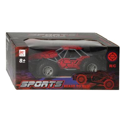 Rc auto met rookfunctie - rood Rc auto met rookfunctie - rood