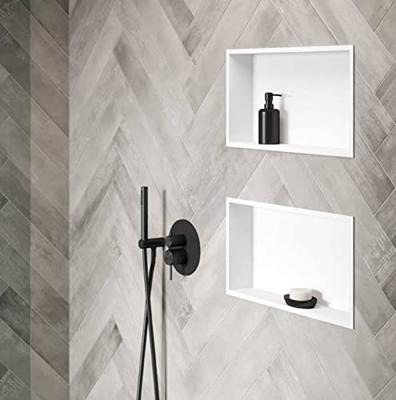 Looox BoX nis - 60x30x7cm - inbouw - met flens - wit box60flw