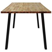 Eettafel 150x90x75 cm massief acaciahout - thumbnail