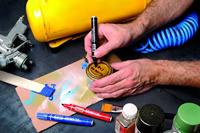 Pentel merkstift pen - afgeschuind N60B - rood - Q631352 - thumbnail