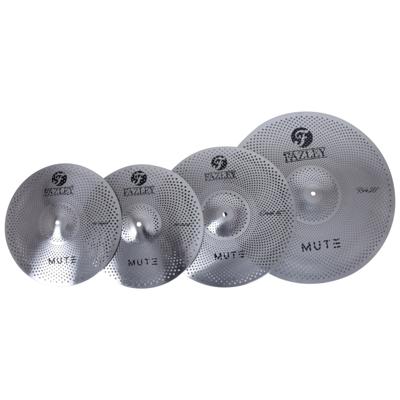 Fazley CYM-Mute-S Low Noise bekkenset zilver 14-16-20