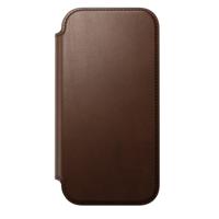 Nomad Modern lederen folio iPhone 17 - Brown - thumbnail