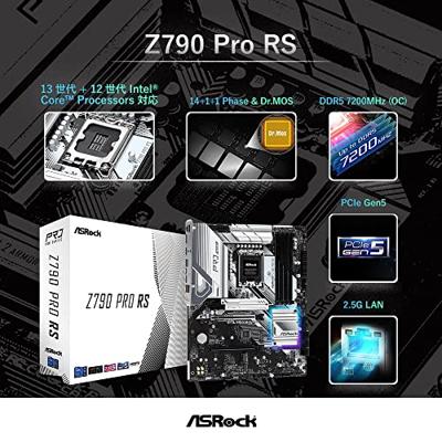 ASRock Z790 Pro RS Moederbord Socket Intel LGA 1700 Vormfactor ATX Moederbord chipset Intel® Z790 - thumbnail