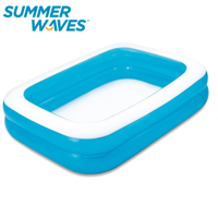 Zwembad Familie 2-Rings Transparant 200x15x51cm - thumbnail