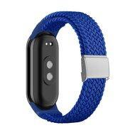 Braided nylon bandje - Blauw - Xiaomi Smart Band 8 / 9 / 10 Braided nylon bandje - Blauw - Xiaomi Smart Band 8 / 9 / 10