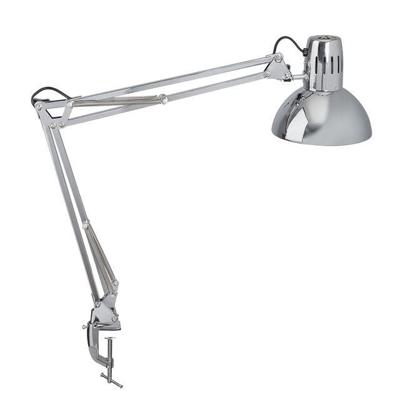 Bureaulamp maul study met tafelklem chroom