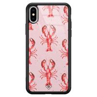iPhone XS Max glazen hardcase - Lobster all the way - thumbnail