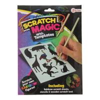 Toi-Toys Scratch set regenboog figuren - thumbnail
