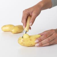 Brabantia Tasty+ meloenschep - Vanilla Yellow - Effortlessly Scoop and Serve - thumbnail