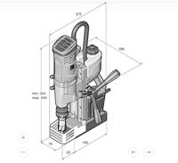 Fein KBU 35-2 Q Kernboormachine 1100 W 2 snelheden - thumbnail
